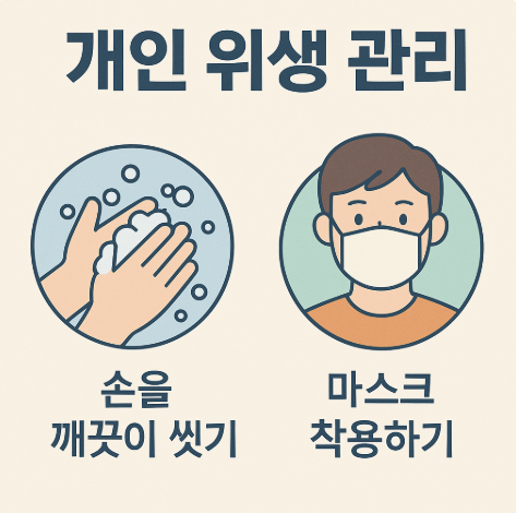 개인 위생 관리