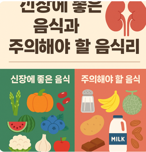 신장에 좋은 음식과 주의해야 할 음식 총정리 신장 건강 챙기는 확실한 방법