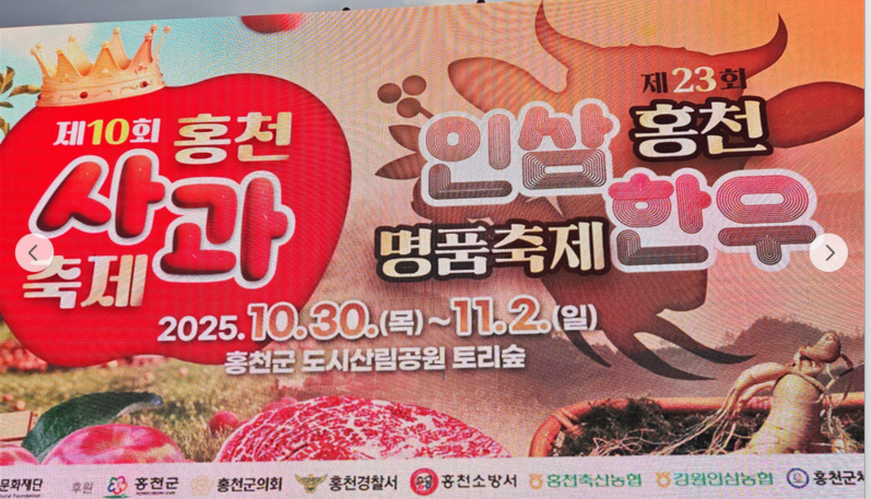 2025 홍천 사과축제·인삼한우명품축제 후기|홍천 사과축제·인삼한우명품축제 가격표와 시나노골드 사과 총정리